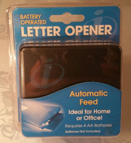 New Automatic Feed Compact Battery-Operated Letter Opener - ISD
