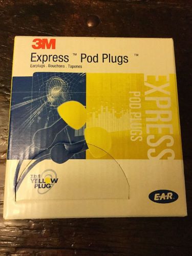 New EAR Express Pods Earplugs NO Cords 100 pair : Uncorded Ear Plugs