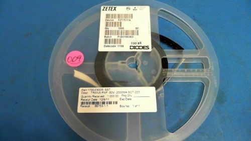 29-pcs trans gp bjt pnp 60v 3a 4-pin (3+tab) sot-223 t/r zetex fzt751ta 751 for sale