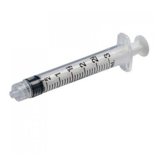 Monoject SoftPack 3mL Syringe Only - Without Needle - Leur Lock Tip - Box of 100
