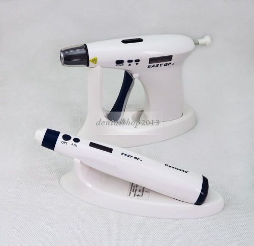 1 set obturation system dental endo gutta percha gun&amp;pen endodontic cordless for sale