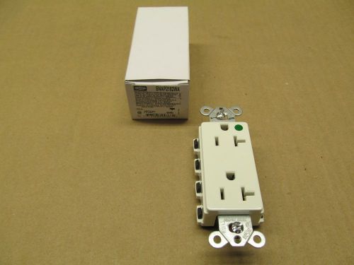 1 NIB HUBBELL HBLSNAP2182WA SNAP2182WA RECEPTACLE 20A 125V 2P 3W NEMA 5-20R WHT