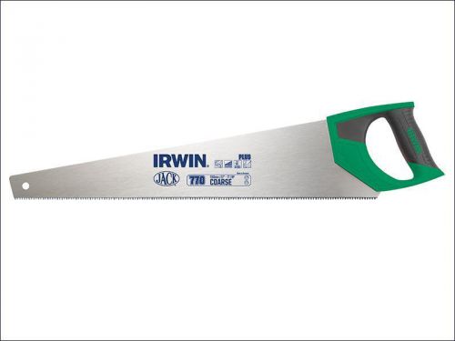 Irwin jack - 770uhp coarse hardpoint handsaw soft-grip 550mm (22in) 7tpi for sale