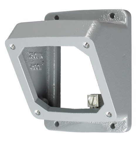 Hubbell Wiring Systems AB203055 Twist-Lock Safety-Shroud Metallic 55 Degree