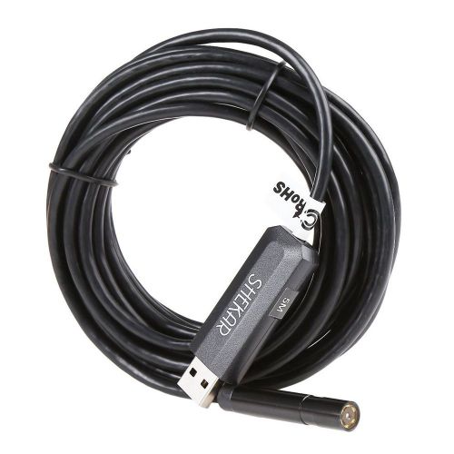 Shekar 2MP HD USB Endoscope Borescope Snake Camera Waterproof Inspection Came...