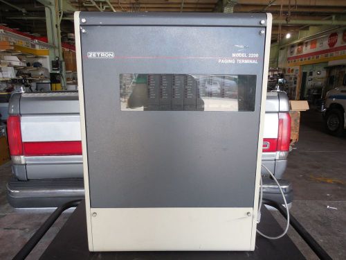Zetron Model 2200 Paging Terminal