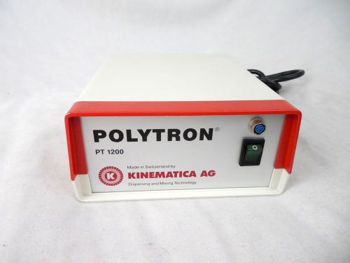 Polytron PT 1200 C Kinematica AG Homogenizer Stirrer Power Supply