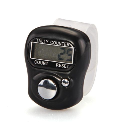 Digital Tally Counter Finger Ring Number Clicker High Quality