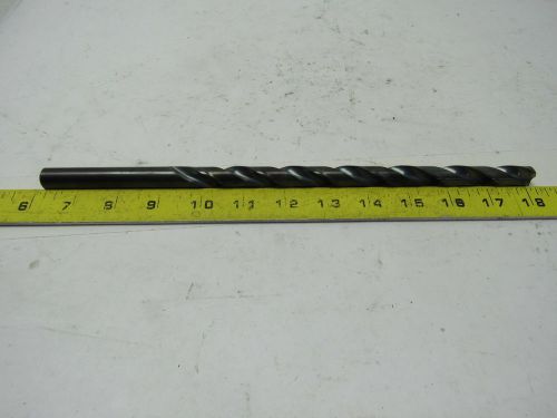 Precision Twist 59634 17/32&#034; Extra Length HSS 12&#034; OAL Straight Shank  Drill Bit