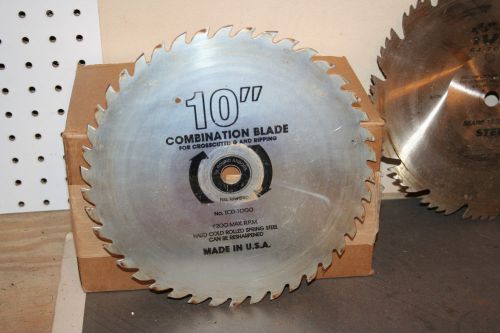 Used 10&#034; Combination 42 Tooth Saw Blade