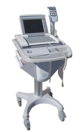 GE MAC 5000 Marquette Interpretive EKG ECG+Cam-14 Acquisition Module+Leads+Stand