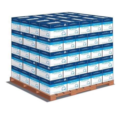 Hammermill Paper Great White Copy 30% Recycled 20lb 8.5x11 92 Bright 200K Sheets