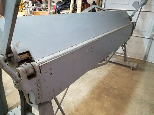8  chicago 16 gauge sheet metal brake for sale