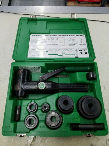 Greenlee Hydraulic Punch Right Angle Driver Set, 1/2&#034; - 2&#034; 7906SB |011-003058-2