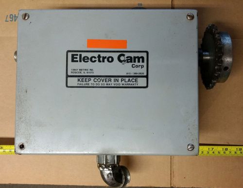 1 USED ELECTROCAM  EC-30-12-10-ARO ROTARY CAM UNIT ***MAKE OFFER***