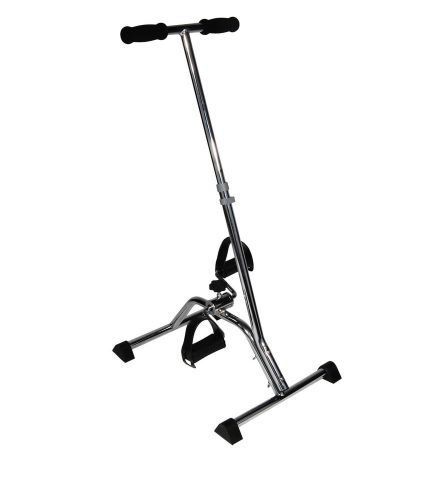 Drive Medical 10274 Exercise Peddler With Adjustable Tension &amp; Handle in Chrome