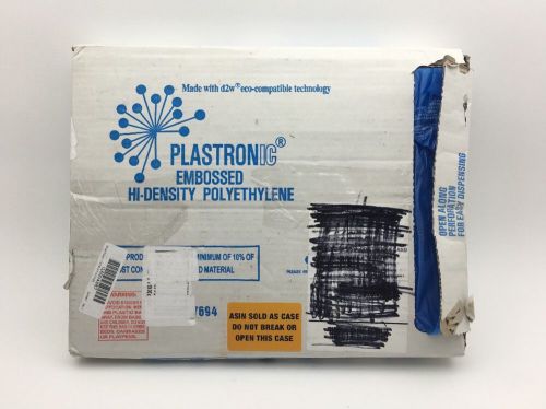 Elkay Plastics C15BE 0.6 mil High Density Polyethylene Merchandise Bag, 12&#034; x 15