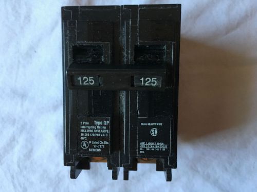 New Main Breaker 125 Amp 2 pole Murray