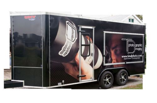 Event Photo Concession Trailer - complete setup ready to sell and print onsite!