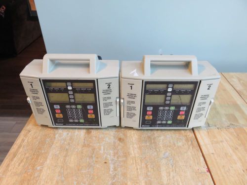 Baxter Flo-Gard 6301 Dual Channel IV Infusion Pump 2 available
