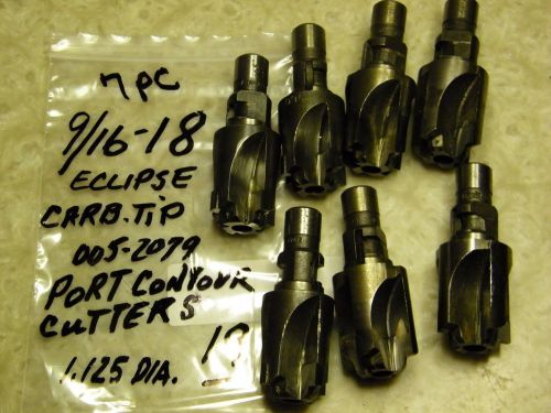 7-PCS-  Port Contour  Cutters - carbide tipped