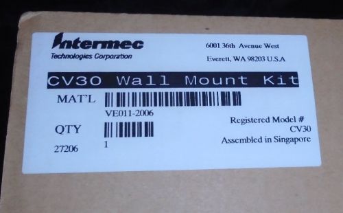 New Genuine Intermec CV30 Wall Mount Bracket Kit VE011-2006