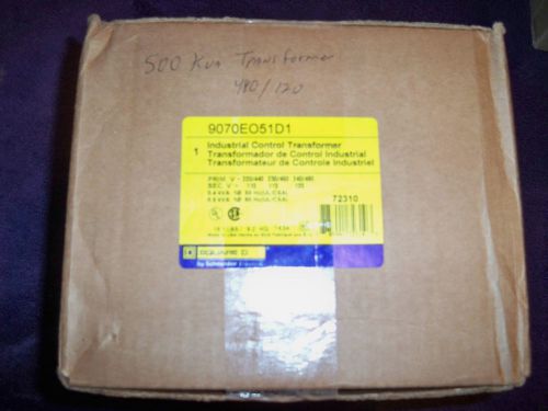 Square d, #9070eo51d1, industrial control transformer, new for sale