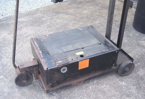 Miller syncrowave 300  welder cart with miller coolmate