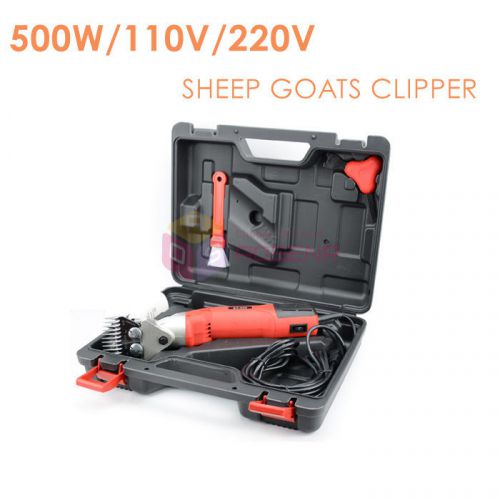 UPGRADED 500W Electric Sheep Goat Alpaca Clipper Shearing Grooming Machine