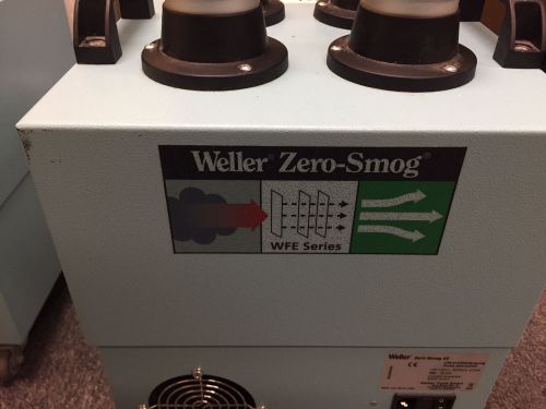 Weller zero smog wfe 2x fume extractor for sale