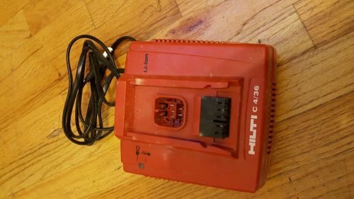 hilti c 4/36 charger