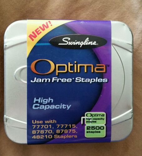 Swingline Optima Premium 3/8&#034; High Capacity HC Staples for Staplers Jam Free