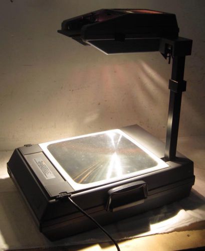 3m portable briefcase overhead projector model 2000 for school or office for sale