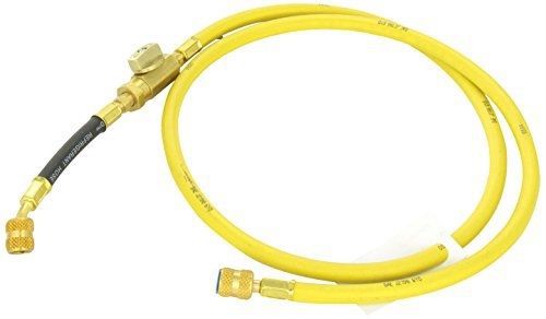 Robinair (65160) enviro-guard hose with ball valve - 60&#034;, yellow for sale