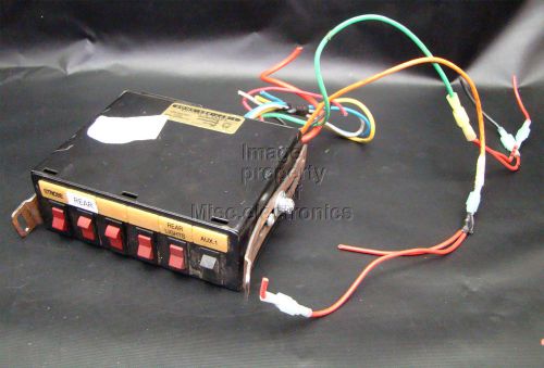 Federal signal sw200-012 police light lightbar control switch box   b for sale