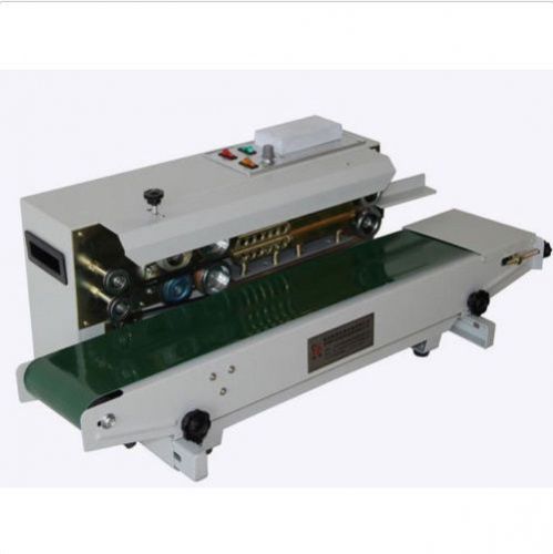 Automatic Horizontal Continuous Plastic Bag Band Sealing Sealer Machine FR900 BI