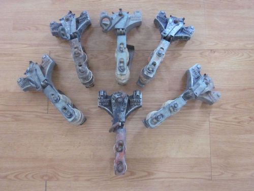 Lemco tools multiple cable blocks lot of six l-381 and m-968 for sale