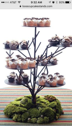Tree Stand, Cupcake Tree, Rustic Cupcake Stand
