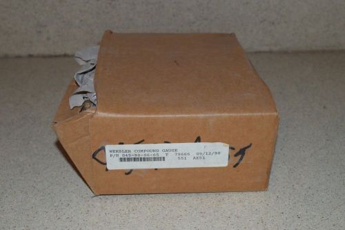 ** WEKSLER COMPOUND GAUGE 045-90-06-65 79666 NEW IN BOX  (9), US $290 – Picture 0