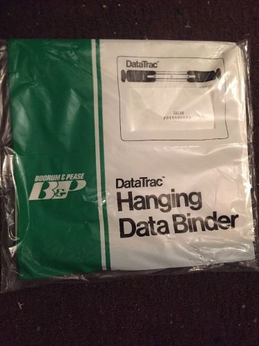 Vtg. Boorum &amp; Pease Datatrac Hanging Data Binder Pressboard 38118 NEW!