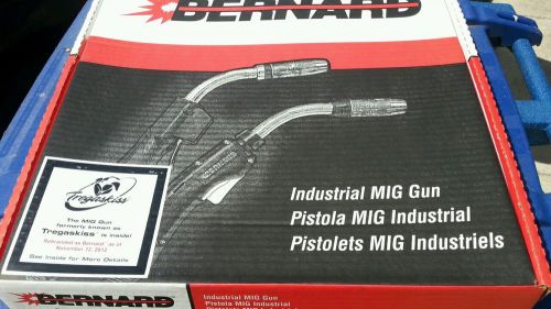 Bernard semi-automatic mig gun 25&#039; 450amp tweco wire feed welder  tq4025m13etc6 for sale