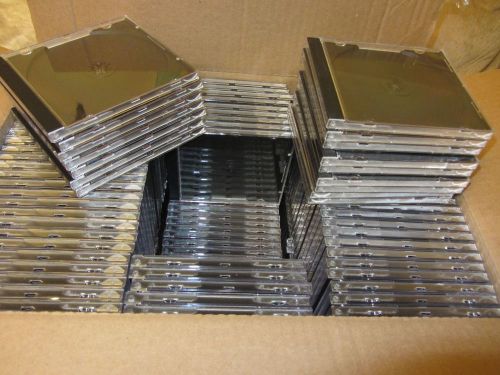 170 Standard plastic CD / DVD / CD ROM Jewel Cases