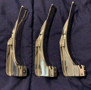 3 Valuemed Laryngoscope Blades Size Mac 4