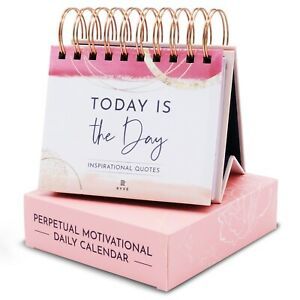 Motivational Calendar - Daily Flip Calendar with Motivational Quotes