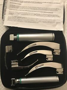 Fiberoptic LED Laryngoscope Set  – RA Bock Diagnostics