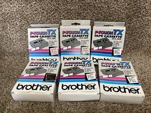 BROTHER P-Touch TX TapeCassette TX1551 TX1521 TX2511 TX3541  1&#034; (24mm) PT-8000