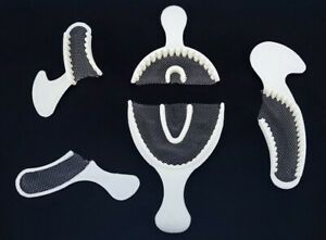 Dental Registration Impression Bite Triple Trays Full Arch Posterior Bite Tray