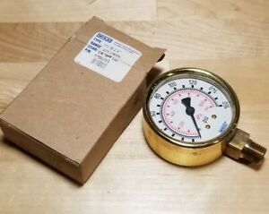 Wika 8736265 Gauge 1/4&#034; NPT LM 2.5&#034;, Type 111.10