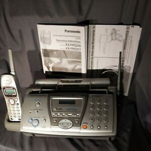Panasonic KX-FPG376 Plain Paper Fax Machine Phone Copier Answering Machine NANNY