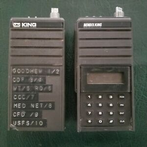 Bendix King Radio Portable Handheld Model LPH 5142 &amp; 5140 walkie talkie 5 watt